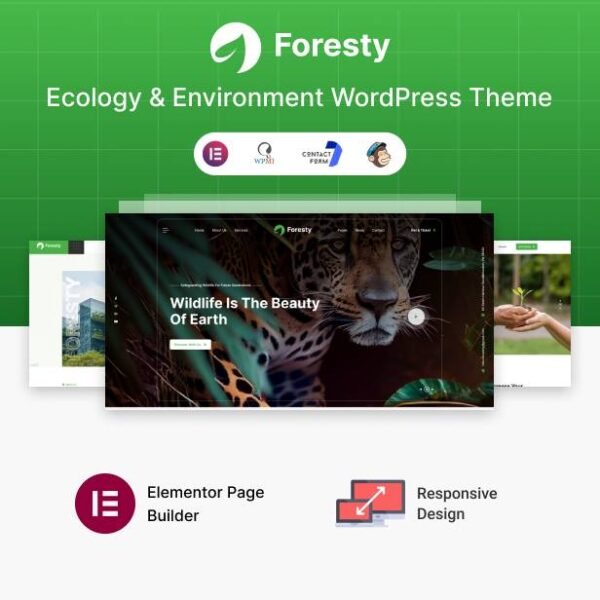 Foresty – Charity and Ecology WordPress Theme