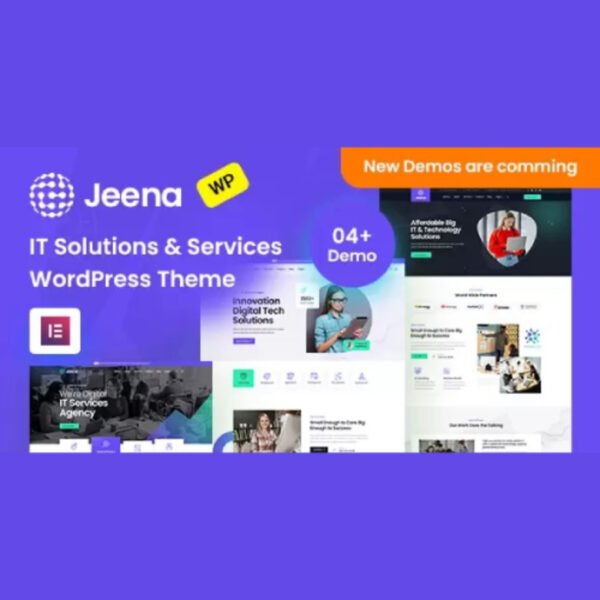 Jeena – Technology & IT Solutions WordPress Theme