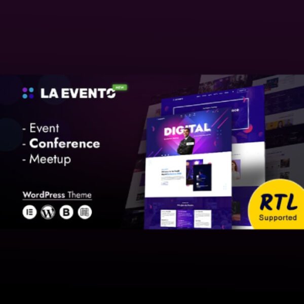 La Evento – An Organized Event WordPress Theme