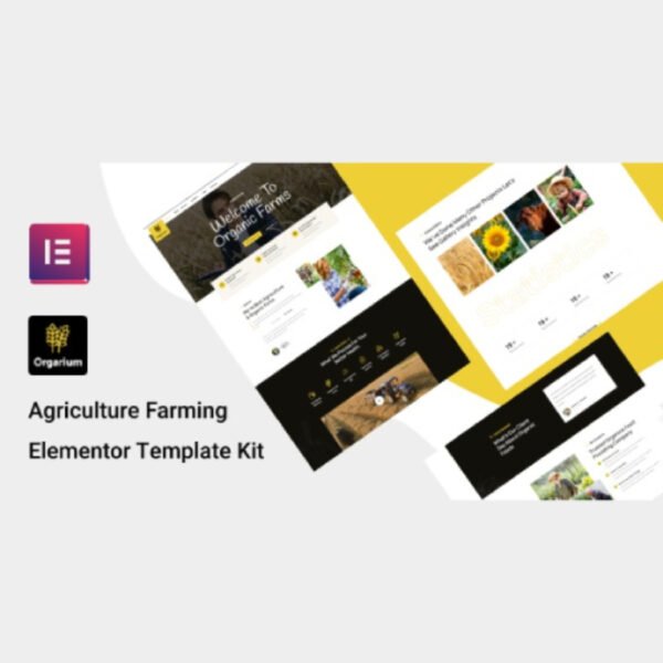 Orgarium – Agriculture Organic Farming Template Kit