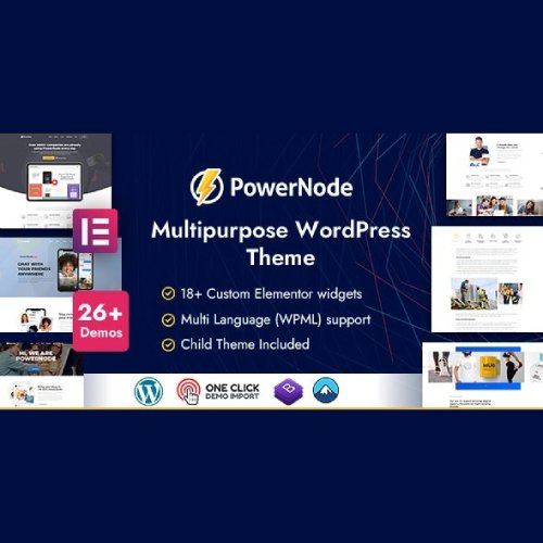 Download PowerNode – Multipurpose WordPress Theme WordPress Plugin ...