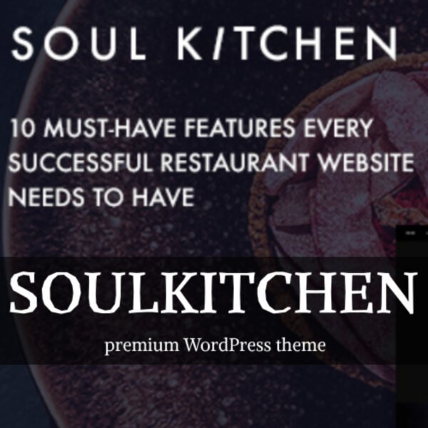 SoulKitchen – Restaurant WordPress Theme