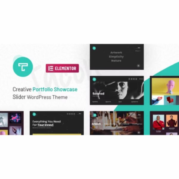 Tacon – A Showcase Portfolio WordPress Theme