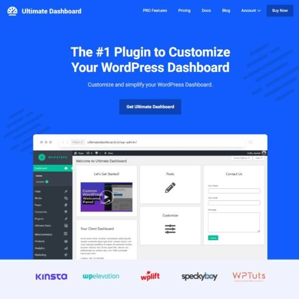 Ultimate Dashboard PRO