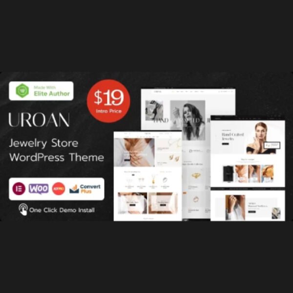 Uroan – Jewelry Store WordPress Theme