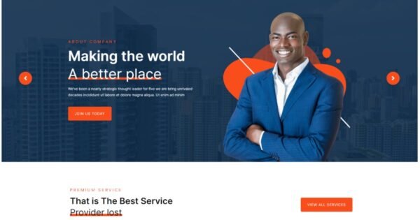 Calfin – Business Finance WordPress Theme