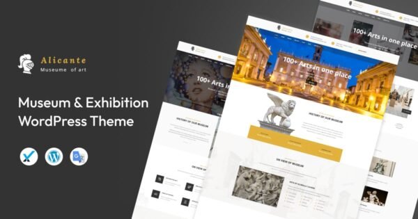 Alicante – Museum & Exhibition WordPress Theme