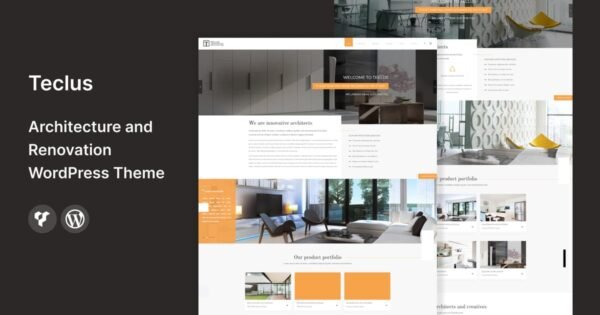 Teclus – Architecture & Renovation WordPress Theme
