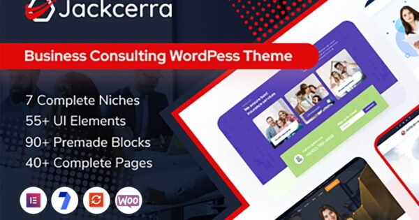 Jackcerra – Business Consulting WordPress Theme