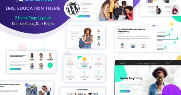 LMS, Online Courses WordPress Theme – eLearni