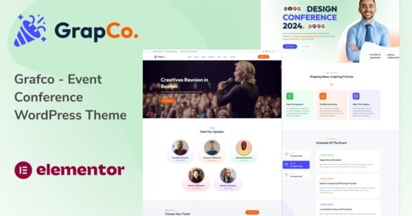Grafco – Event Conference WordPress Theme