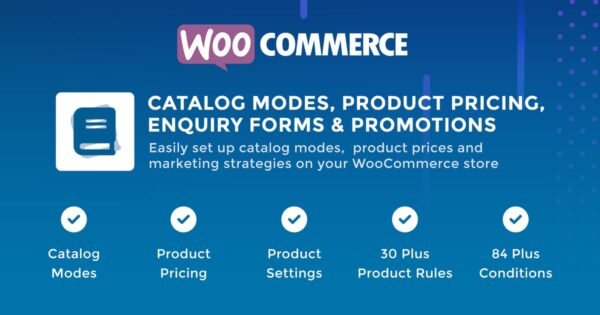 Catalog Mode, Pricing, Enquiry Forms & Promotions