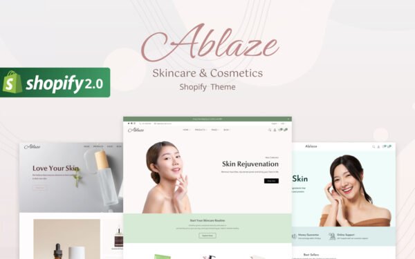 Ablaze – Skincare and Cosmetics Shopify Theme