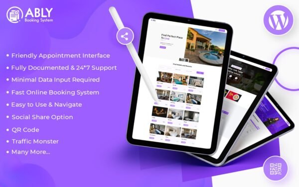 Ably – Booking System WordPress Plugin