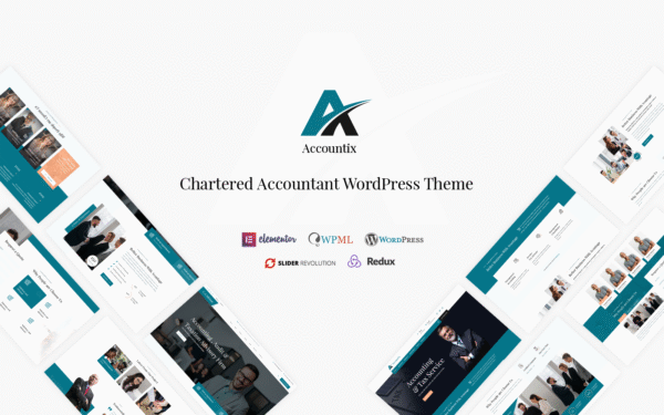 Accountix – Chartered Accountant WordPress Theme