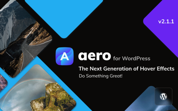 Aero for WordPress – Image Hover Effects WordPress Plugin
