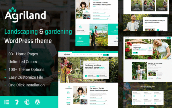 Agriland – Agriculture and Garden WordPress Theme