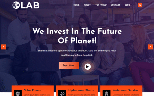 Amaro – Business And Multipurpose Responsive WordPress Theme