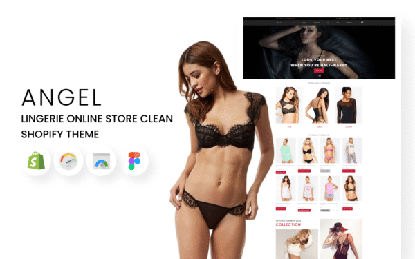 Angel – Lingerie Online Store Clean Shopify Theme