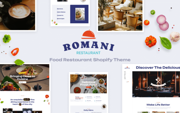 Ap Romani – Food Restaurant Shopify Theme
