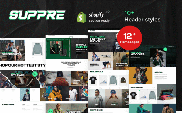 Ap Suppre – Hoodies & Unisex Fashion Shopify Theme