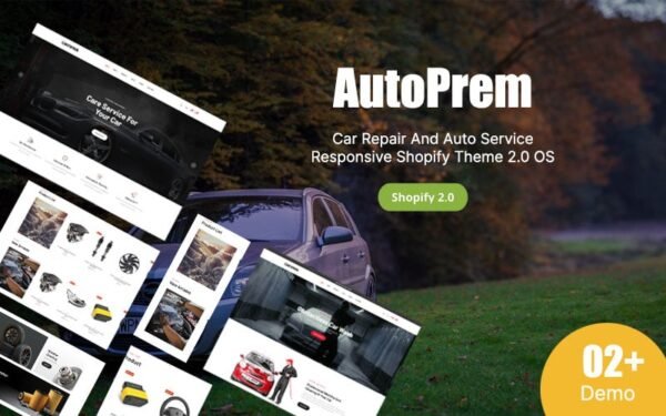 AutoPrem – Car Repair And Auto Service Responsive Shopify Theme 2.0