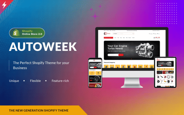 Autoweek – Auto Parts Shopify Theme