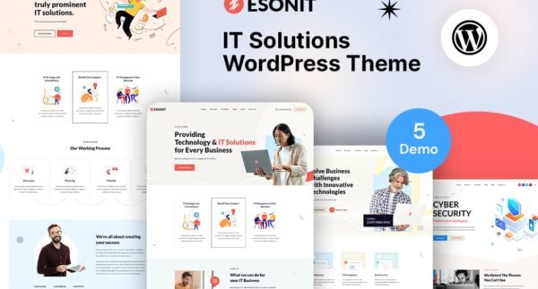 Esonit – IT solutions WordPress Theme