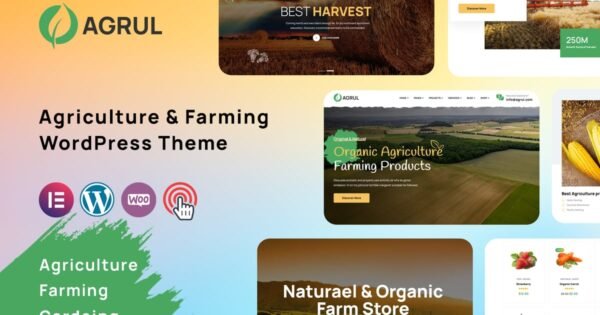 Agrul – Agriculture Farming WordPress Theme