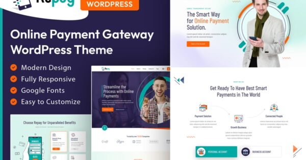 Repay | Payment Gateway WordPress Theme