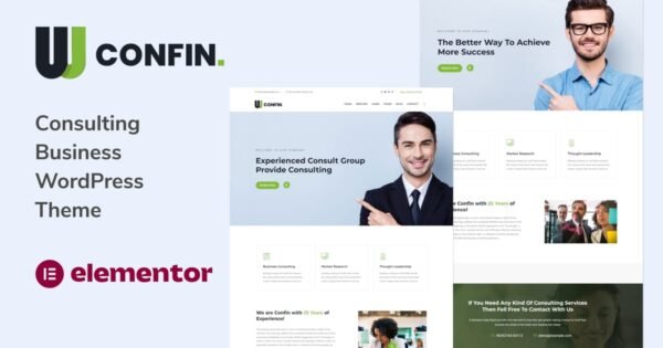 Confin – Consulting Business WordPress Theme