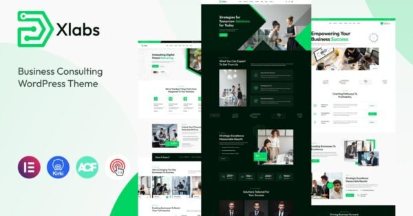 Xlab – Business Consulting WordPress Theme