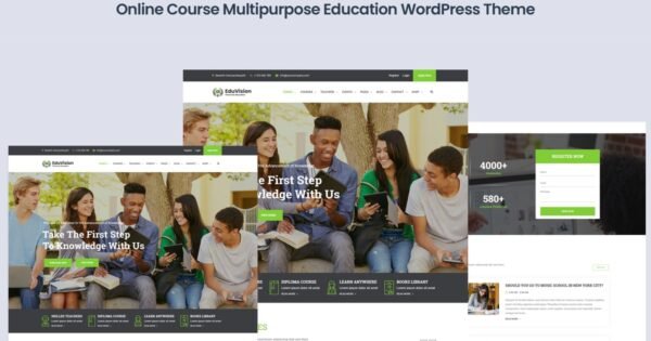 Eduvision – Online Course Education WordPress