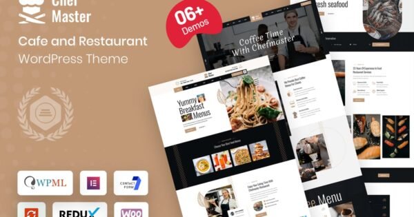 Chefmaster – Restaurant WordPress Theme