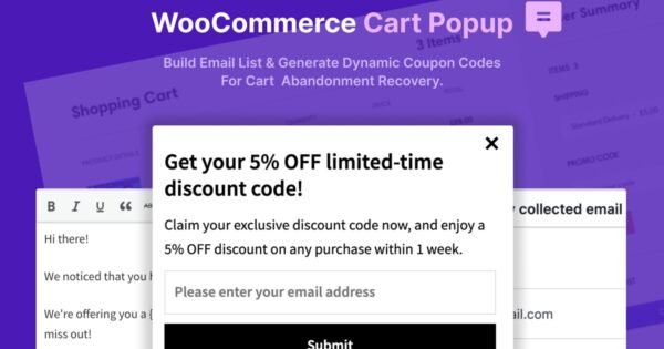 WooCommerce Cart Popup