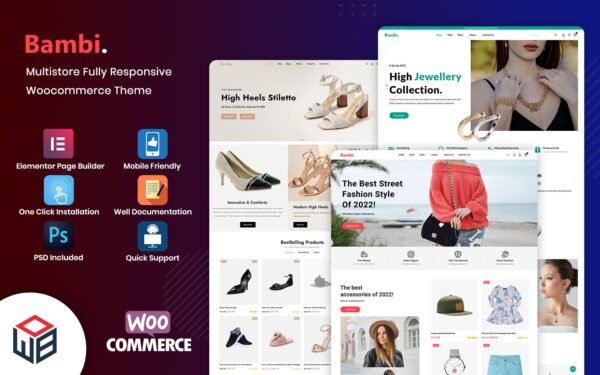 Bambi – Modern Fashion & Apparel WooCommerce Theme