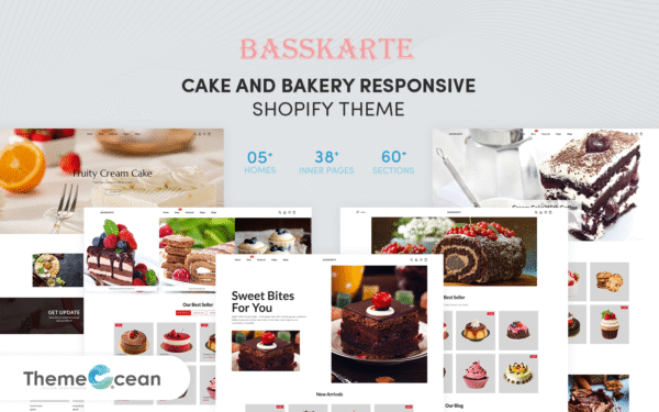 Basskarte – Cake & Bakery Responsive Shopify Theme