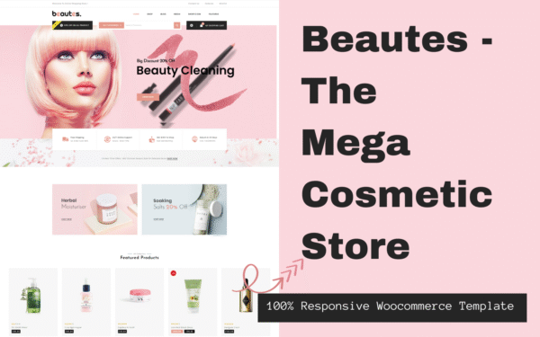 Beautes – The Mega Cosmetic Store WooCommerce Theme