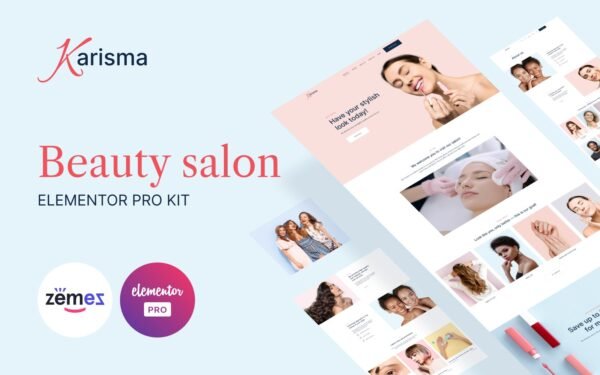 Beauty Salon – Karisma Elementor Kit