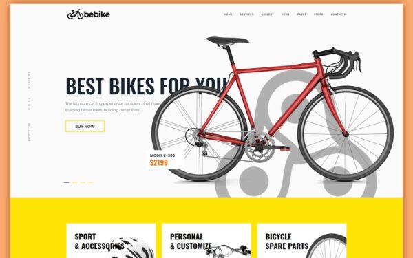 Bebike – Sport Bicycle Store WordPress Theme