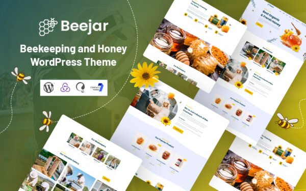 Beejar – Beekeeping and Honey WordPress Theme