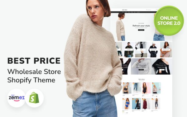 Best Price – Wholesale Store Multipage Creative Shopify Theme