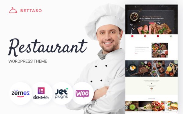 Bettaso – Cafe & Restaurant WordPress Theme