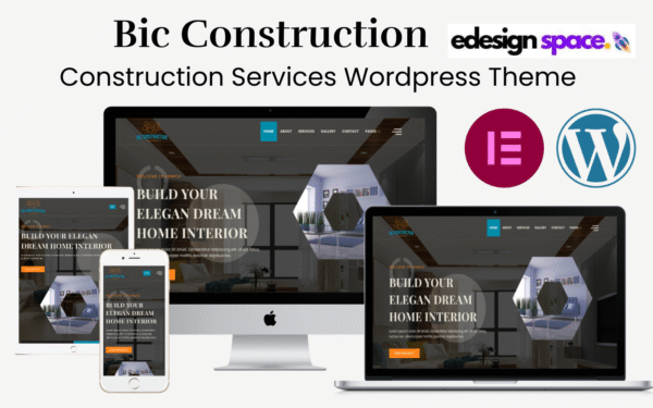 Bic Construction – Construction Services WordPress Theme