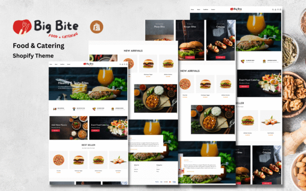 Big Bite – Food & Catering Shopify Theme