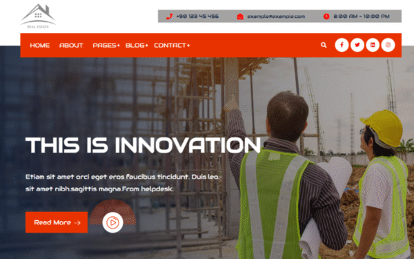 Bikor – Construction and Architecture WordPress theme WordPress Theme