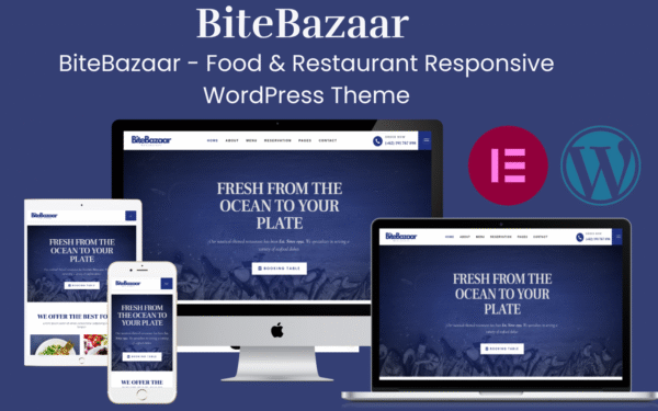 BiteBazaar – Food & Restaurant Responsive WordPress Theme