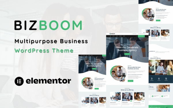 Bizboom – Multipurpose Business WordPress Theme