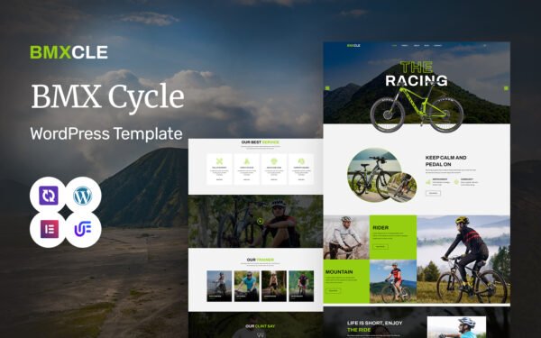 Bmxcle – BMX And Bicycle Multipurpose Modern WordPress Elementor Theme WordPress Theme