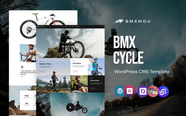 bmxmou – BMX And Bicycle Shop WordPress Elementor Theme WordPress Theme